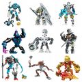 Original Lego BIONICLES Compatible Hero Factory chima cbs  kingdom Compatible Without Box and Accessories Action Figure Toy. 