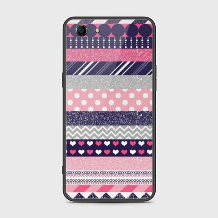 Oppo A83 Cover - SkinLee HQ Infinity Glass Case (Soft) - Colourful Circles - SKINLEE-654-1-590-151