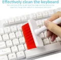5 in 1 Computer Keyboard Cleaner Brush Kit Earphone Cleaning Pen For Headset Keyboard Cleaning Tools Cleaner Key Puller Kit Portable Multifunctional Cleaning Tool for PC Monitor/Earbud/Cell Phone/Laptop/Computer/Bluetooth Earphones. 