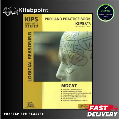 KIPS MDCAT Logical Reasoning Prep & Practice Book – Complete Logical ...