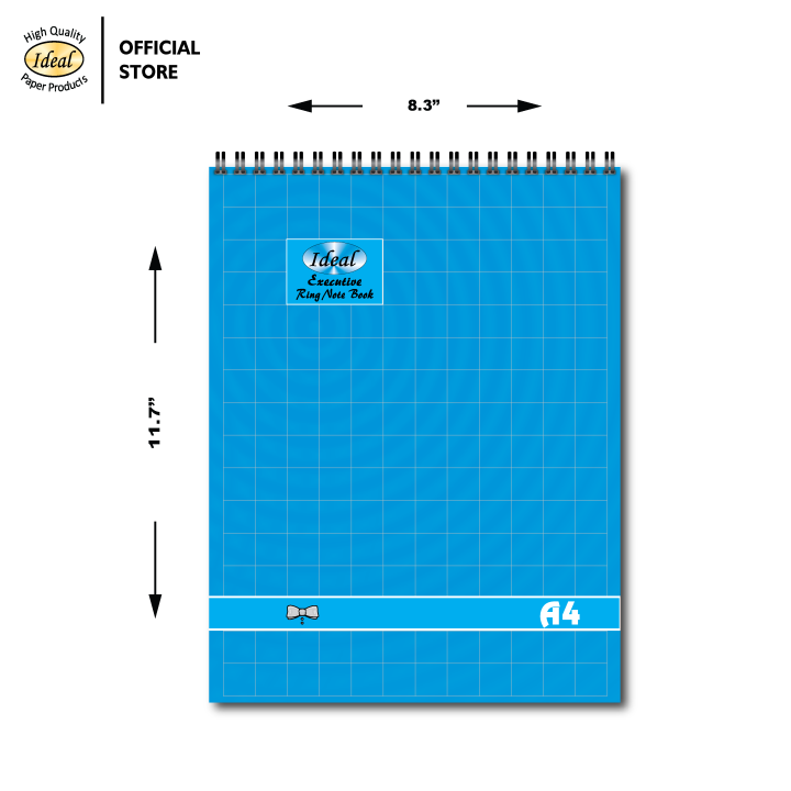Spiral Notebook / Pad Ex L - Pack of 2 Pcs - Size A4 - Imported Paper