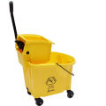 AlClean Deluxe Wringer Side Press Cleaning Mop Trolley Mop Bucket 19Liters/36Liters. 
