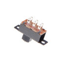 【FOOT SOFA】Mecola 10 Pcs 2 Position DPDT 2P2T Panel Mount Vertical Slide Switch 6 Pin 0.5A 50V DC. 