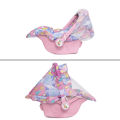 Super Baby Carry Cot For New Born Baby Premium Quality Rocker & Sleeping Carrier Seat, Easily Carry Car Seat Gear With Safety Mosquitto Net, Sun Canopy & Adjustable Handle Bar Rocker Seat With Storage Compartment New Born Kids Available in Assorted Print. 