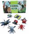 MINI 12PCS Realistic Different Kind Insect Figures Educational Montessori Learning Toy. 