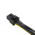 15pin SATA Male to 8pin PCI-E Power Supply Cable 8.16 inch SATA Cable 15-pin to 8 pin cable Wire for Graphic Card. 