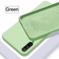 Tokifu Samsung Galaxy A70 Casing The New Liquid Silicone Phone Case All-inclusive Shockproof Back Cover. 