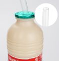 100Pcs/Bag Transparent Drinking Straws Bend Or Straight Plastic Straws For Kitchenware Party Beverage Water Drink Flexible Disposable Straws. 