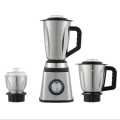 Super Crest Blender 1000W High Performance Power Blender for Kitchen Professional Blender Smoothies Mixer Maker 3in1 With 1.5L Jug And 800ml Chopper & 400 Grinder Power Full Motor Easy To Operate or Clean and Safety & Long Service Life, for ice Crushing,|. 