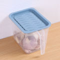 Square Handle Food Storage Organizer Boxes Refrigerator Fridge Plastic Storage Containers with Lids. 
