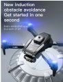 JS25 drone with Dual camera, integrated remote control four-axis drone, with HD Dual camera, suitable for beginners, WiFi FPV real-time recording, headless mode, one-key takeoff and landing, 3D scrolling, gesture photo/video. 