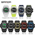Sanda Men's Watches Sport LED Digital Waterproof Wristwatches 3179. 
