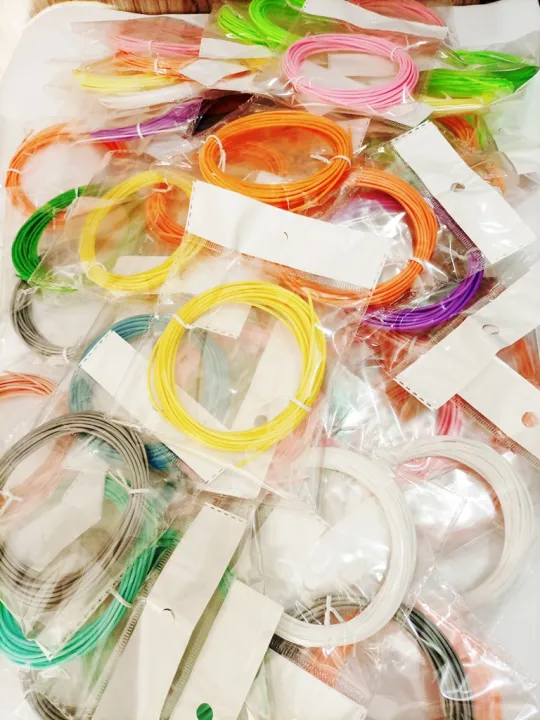 3D Pen Filament 3D Pe n wires 10 Colors Precise 1.75mm Diameter 5meter length Pack of 1 PCs