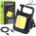 Zoomable Metal COB Flash Light Torch| Mini LED Flash Light| Rechargeable Small LED Work Light| Emergency Penlight Torch| Portable High Brightness Pocket Torch| Camping Lantern Fishing Lamp Outdoor, and Home. 