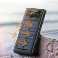 Solar Power Bank -Fast charging Power Bank -10000 mah Solar Power Bank With 4 Cable - Solar Powered Fast Charging - Fast charging supported -Compatible With , I phone ,Android  And All Other Devices - Fast Supported Power Bank- 10000 MAH SOLAR POWER BANK.. 