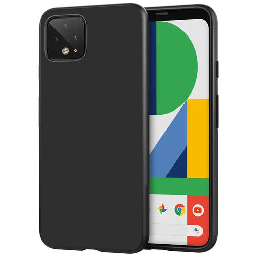 Google%20Pixel%204%20Case,%20Soft%20TPU%20Matte%20Finish%20Mobile%20Phone%20Case%20Ultra%20Thin%20Slim%20Fit%20Protective%20Cell%20Phone%20Back%20Cover%20for%20Google%20Pixel%204%20-Black%20-%20Image%202