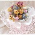 1 PCS Korean Jacquard Mesh Wrapping Paper 5070CM~Flower Paper Bouquet Jacquard Mesh Florist Home Decoration. 