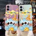 Chenyyka Case For Huawei P30 P30 Pro P30 Lite Case Cartoon Cute Monsters Pattern Luxury Plating Phone Case Square Edge Pattern Silicone Shockproof Cases Full Lens Cover Camera Protection Softcase. 
