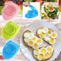 2 in 1 Stainless Steel Egg Slicer Kitchen Tool Egg Slicer Multi-Purpose Egg Wires Cutter. 
