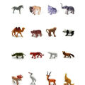 Complete pack High Quality Rubber Wild Animal Zoo Set with tree and track Toys For Kids & Boys. 