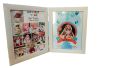 Personalized Newborn Baby Frame with Book Folding Design – Unique Keepsake for Baby Memories and Gifts. 