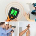 Mecurate Stud Finder Wall Scanner Sensor 5 in 1 Electronic Stud with LCD Display & Audio Alarm for Wood AC Live Wire Metal Studs Detection Joist Pipe. 