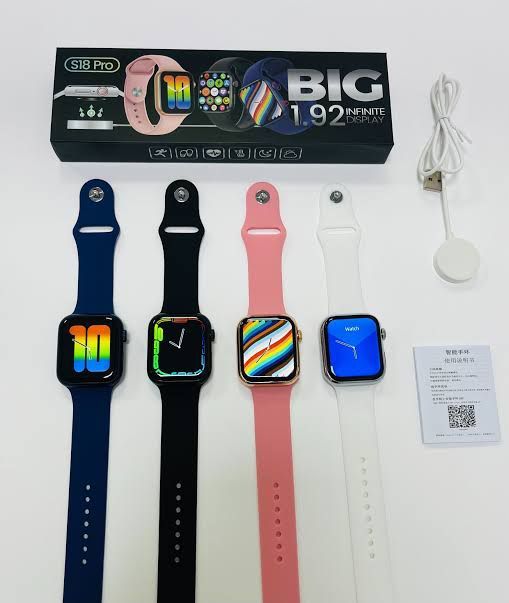 S18 pro High Quality Smart Watch man watches Call /Heart Rate Fitness Tracker Latest Smartwatch
