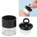 Loose Powder Empty Box Mini Portable Empty Makeup Powder Container With Flocking Puff. 