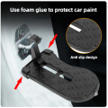 Foldable Car Roof Rack Step Car Door Step Multifunction Universal Latch Hook Foot Pedal Aluminium Alloy Safety car accessories. 