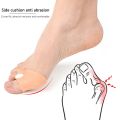 1 Pair Thumb Valgus Protector Silicone Gel Foot Fingers Two Hold Adjuster Feet Care. 
