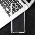 Tecno Pouvoir 4 Anti Shock Transparent Four Corner Anti Burst Air Bag Shock Proof Bumper Case Cover High Quality Crystal Clear TPU Cover. 