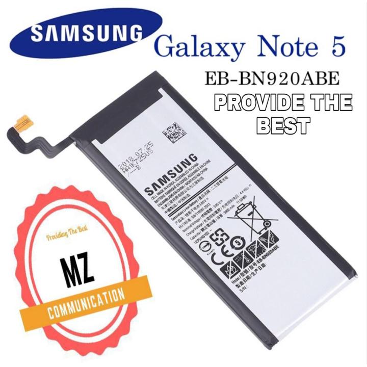 SUMSUNG GALAXY NOTE 5 ORIGINAL BATTERY, EB-BN920ABE, WITH 3000MAH CAPACITY, BRAND NEW BATTERY