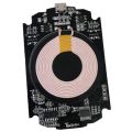 Qi Wireless Charger PCBA Circuit Board with Qi Standard Coil DIY Wireless Charging Module (5W) for Samsung. 