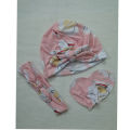 Cap set for babies l cap + band + mittens set attractive wear by Mama &  Babies. 