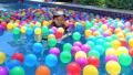 Soft Plastic Balls 10 Pcs Set - Multicolor. 