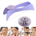 New High Quality Slique Hair Threading Machine - Facial Hair Removal Tool Sildne Hair Threading Facial Hair Remover depilador Diy Hair Spring Threading Epilator for lip eyebrows Smooth Removal Hair Removal DIY Makeup Beauty Tool At Home. 