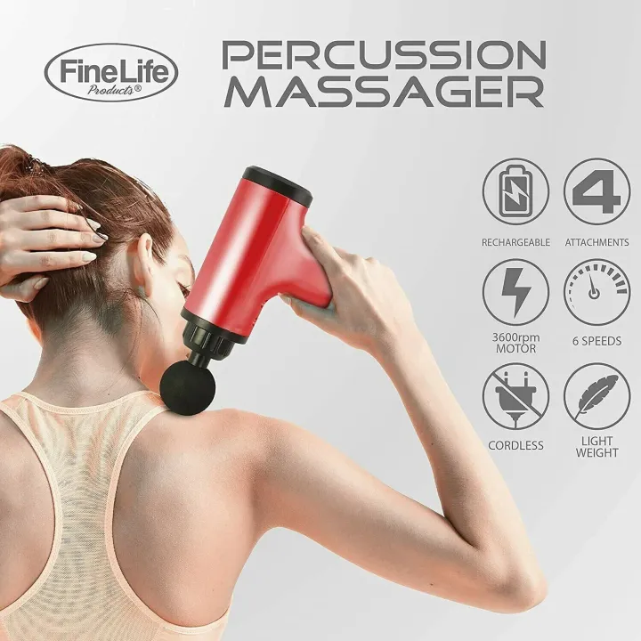Fine%20Life%20Deep%20Tissue%20Percussion%20Massage%20Gun%20-%20Perfect%20for%20Body%20and%20Muscle%20Recovery%20-%20Targeted%20Back%20Massager%20-%20Comes%20with%204%20Different%20Attachment%20Head%20-%20Powerful%20Motor%20and%20Long%20Lasting%20Battery%20-%20Image%204