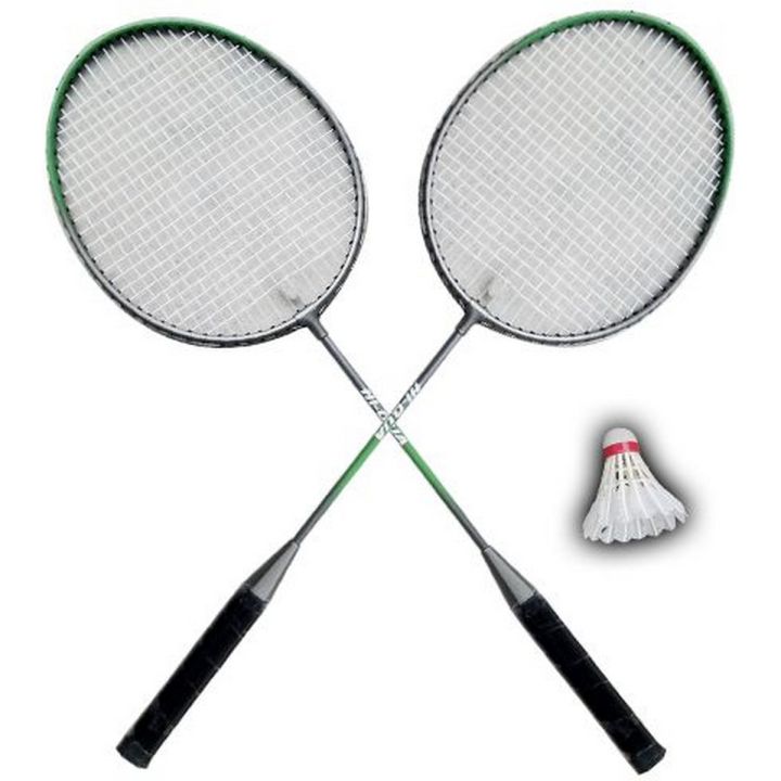 Pack Of 2 Badminton Rackets For Kids With Free Shuttle