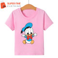 Baby Donald Duck Fine Jersey Printed Tshirt for kids ,Boys and Girls. 