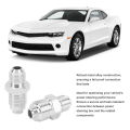6AN Power Steering Fitting Metal Alloy Leak Resistant Long Lasting Power Steering Adapter Fitting for Power Steering Boxes. 