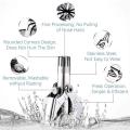 Nose Trimmer for Men Stainless Steel Nose Hair Trimmer Washable Portable Mechanical Clippers Cutter Personal Care Appliances. 
