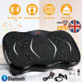 New Electric 3d Vibration Platform Exercise Machine Whole Body Workout Machine Fitness Adjustable Speed Remote Control With Touch Display Whole Body Workout Vibrating Fitness Platform Massager Loop Bands Home Training Equipment for Weight Loss Toning. 