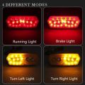 Universal Bike Back Light With Indicator Audi style. 