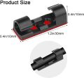 20 Pcs Smart Cable Organizer Desktop and Workstation Cord Clips Management Holder Data Telephone Line Cable Winder Sleeve Self Adhesive Crystal Design Cable Clips Organizer Desk Mouse Cable Wire Holder- BUYTODAY. 