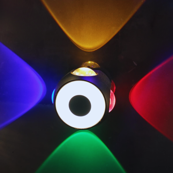 ISIK%20ILLUMINATION%205W%20LED%20Modern%20Wall%20Light%20%E2%80%93%20Adjustable%20Up%20&%20Down%20Indoor%20Lamp%20%7C%203x3x2.3%20inch%20Decorative%20Light%20Fixture%20IP66%20%7C%20Warm%20&%20Multicolor%20Variants%20-%20Image%204