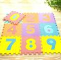 Kids Foam Play Mat, 36Pcs Alphabets & Numbers , Puzzle Exercise EVA Foam Play Mat Floor Soft Playmat Tiles for Baby Children Kids Playing Crawling Pad Toys. Interlocking Tiles. 