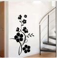 Flower Wall Sticker for bedroom, Living Room ( 24 by 48 Inches). 