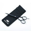 Professional Barber Scissors Salon Hair Cutting Hair dressing scissor Black Scissors Best scissors6 Inches Finest Stainless Steel Hair Cutting Scissors with Smooth Razor Edge Blades -Use for Salon & Personal. 