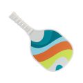 Ergonomic Cushion Grip Wooden Pickleball Paddles Ribbed Handle Colorful Pickle Ball Racket Lightweight Single Racket Pickleball Training Equipment Women. 