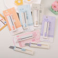 Kawaii Mini Portable Utility Knife Box Cutter Pocket Letter Opener Stretch Paper Cutters School Office Supplies Gift Prizes. 